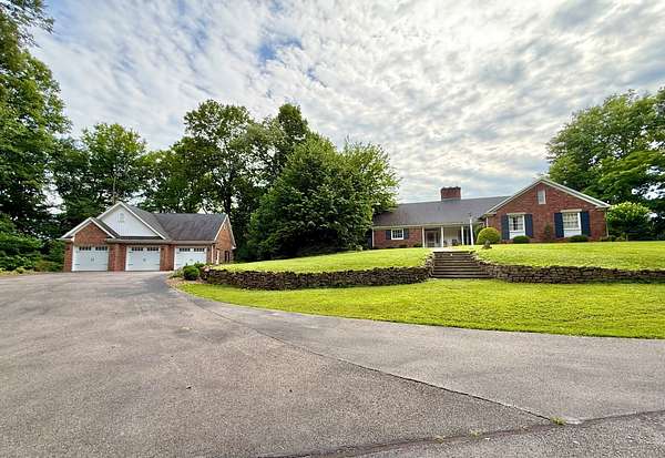 23 Acres of Recreational Land with Home for Sale in Tell City, Indiana