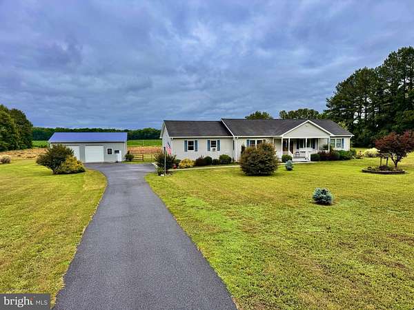 5.14 Acres of Land with Home for Sale in Church Hill, Maryland