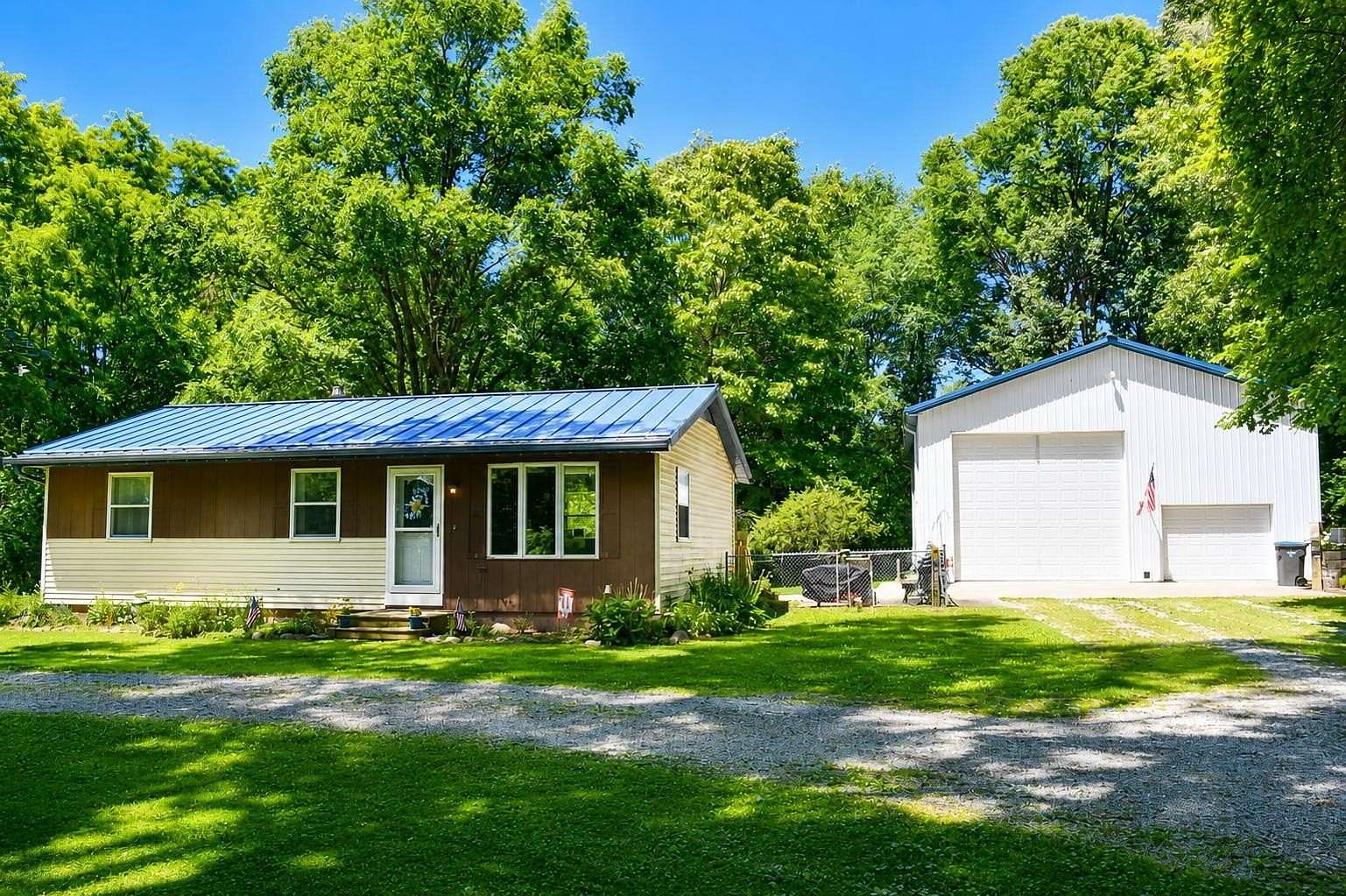 2.77 Acres of Land with Home for Sale in Goshen, Indiana