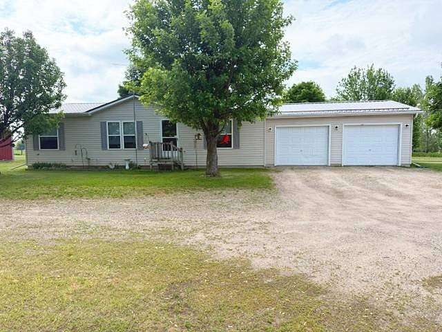 9.15 Acres of Land with Home for Sale in Clintonville, Wisconsin