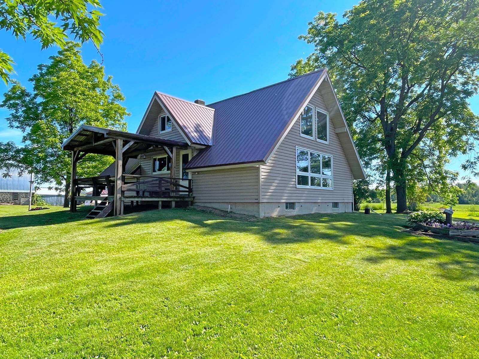3 Acres of Land with Home for Sale in Shiocton, Wisconsin