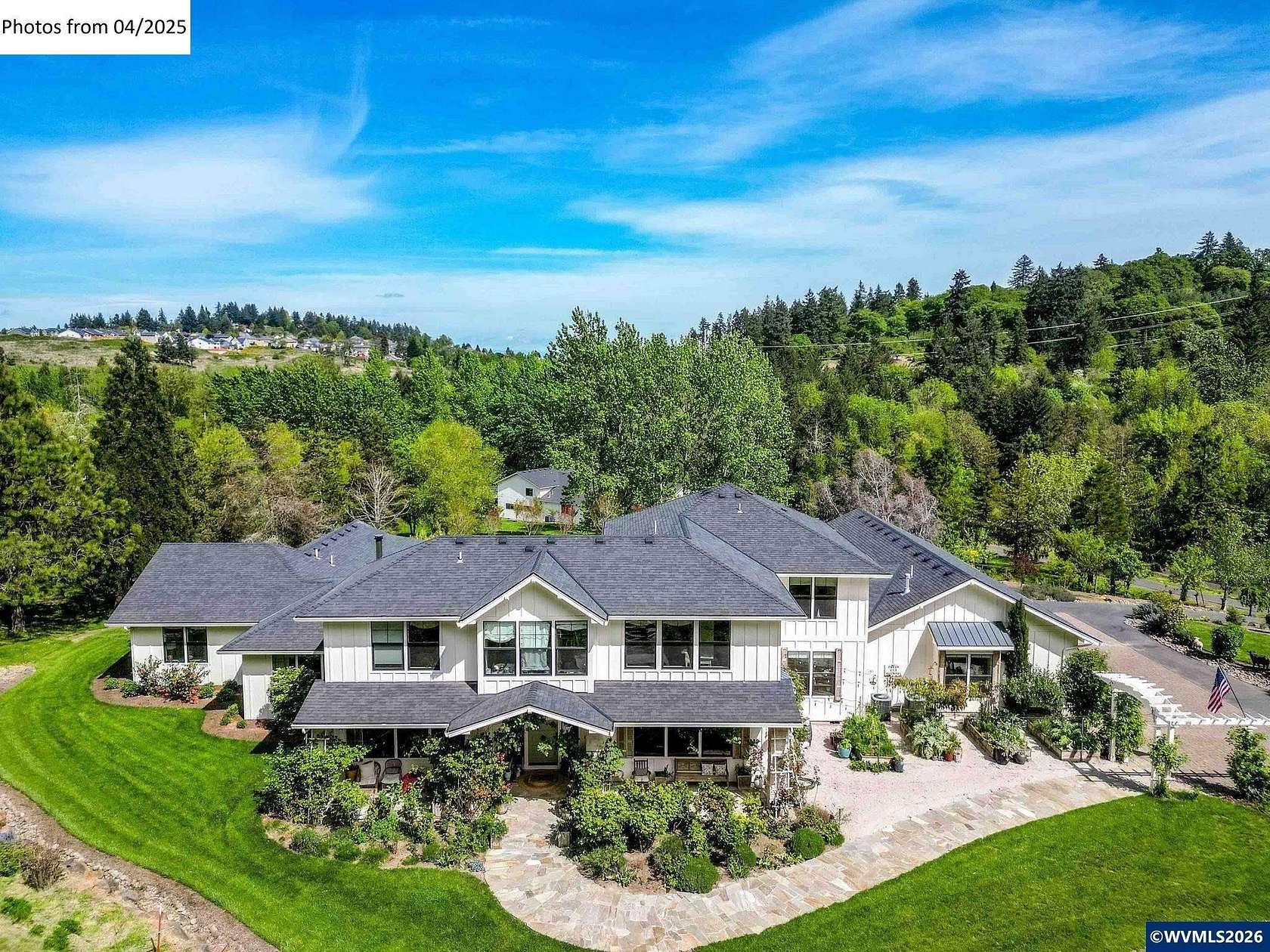 5.14 Acres of Land with Home for Sale in Salem, Oregon