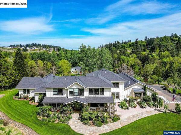 5.14 Acres of Land with Home for Sale in Salem, Oregon