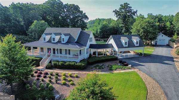5.14 Acres of Land with Home for Sale in Canton, Georgia