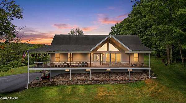 68 Acres of Recreational Land with Home for Sale in Tyler Hill, Pennsylvania