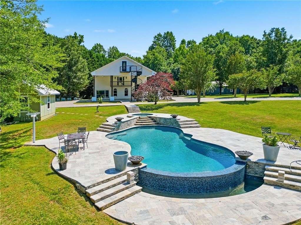 5 Acres of Land with Home for Sale in Cumming, Georgia