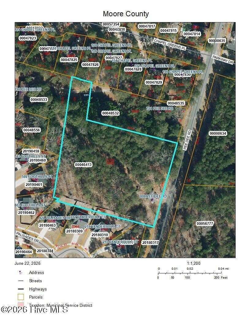 3 Acres of Residential Land for Sale in Aberdeen, North Carolina