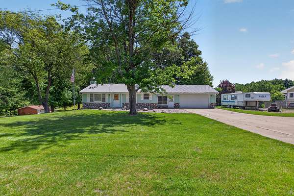 6.75 Acres of Land with Home for Sale in Jackson, Michigan