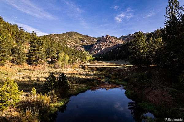 119 Acres of Recreational Land with Home for Sale in Jefferson, Colorado
