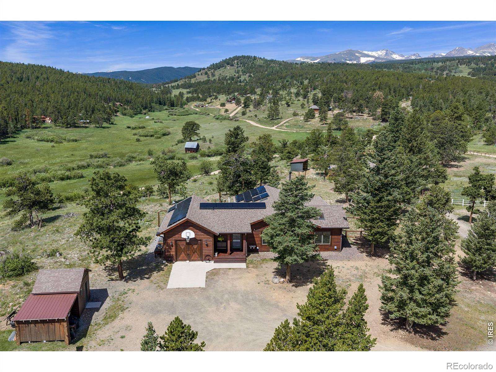 9 Acres of Land with Home for Sale in Boulder, Colorado