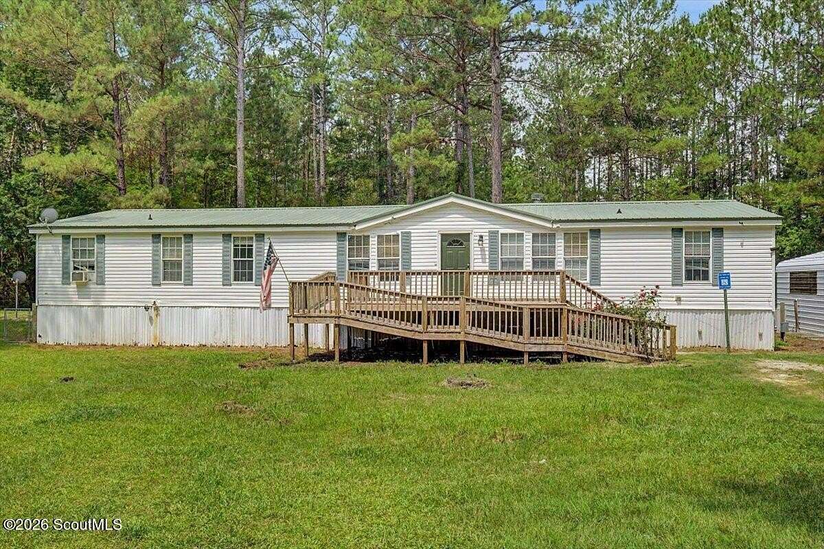 5 Acres of Land with Home for Sale in Brooklet, Georgia