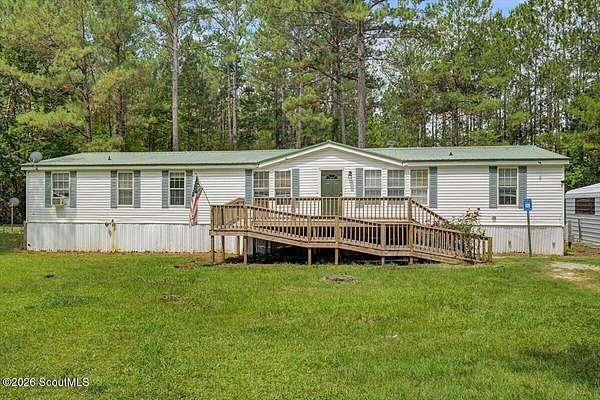 5 Acres of Land with Home for Sale in Brooklet, Georgia