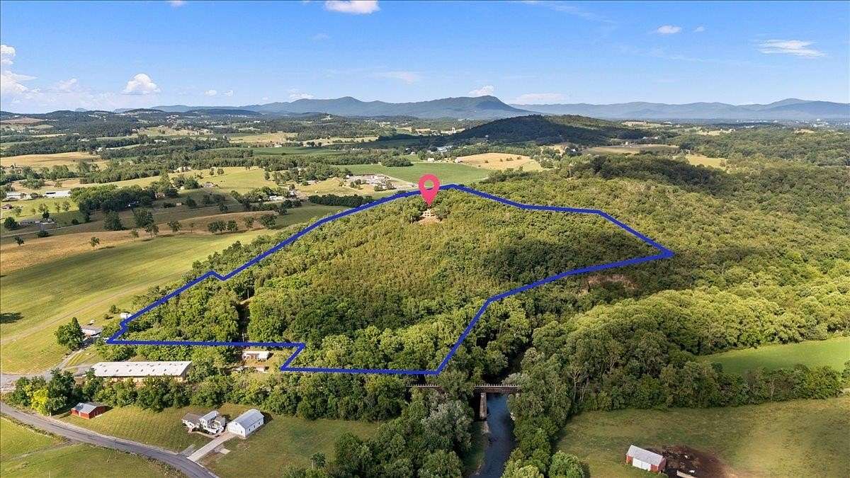 42 Acres of Agricultural Land with Home for Sale in Mount Crawford, Virginia