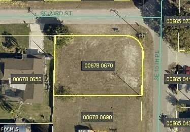 0.24 Acres of Residential Land for Sale in Cape Coral, Florida