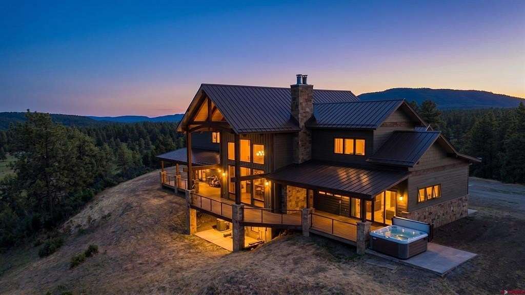 35.2 Acres of Recreational Land with Home for Sale in Pagosa Springs, Colorado