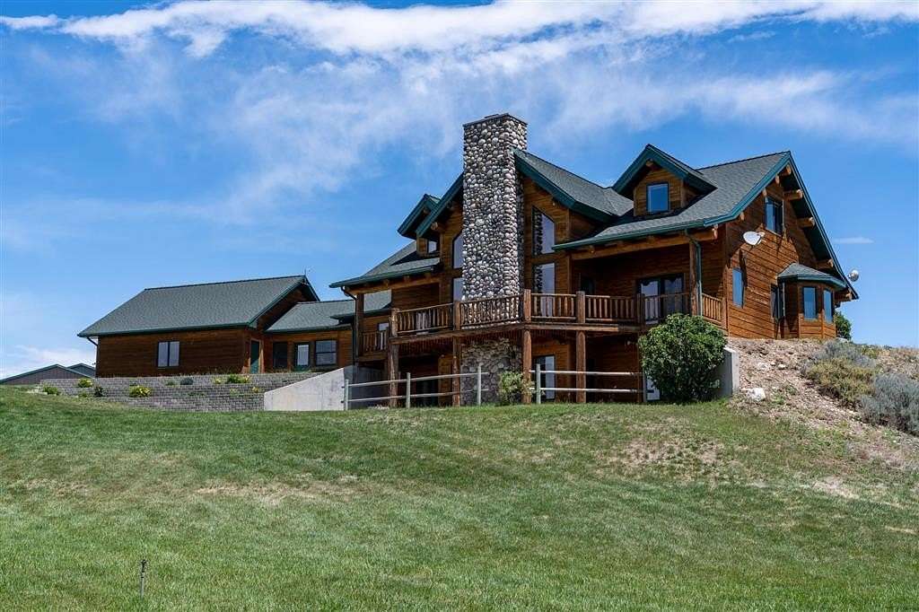 35 Acres of Land with Home for Sale in Cody, Wyoming
