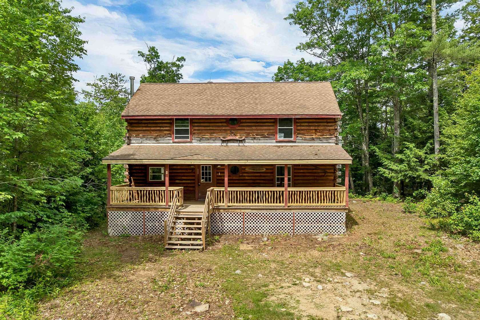 5 Acres of Land with Home for Sale in Alton, New Hampshire