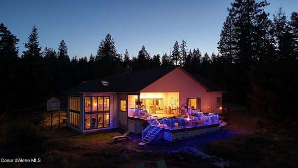 5 Acres of Land with Home for Sale in Cocolalla, Idaho