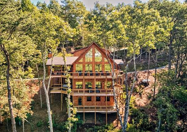 2.46 Acres of Land with Home for Sale in Blue Ridge, Georgia