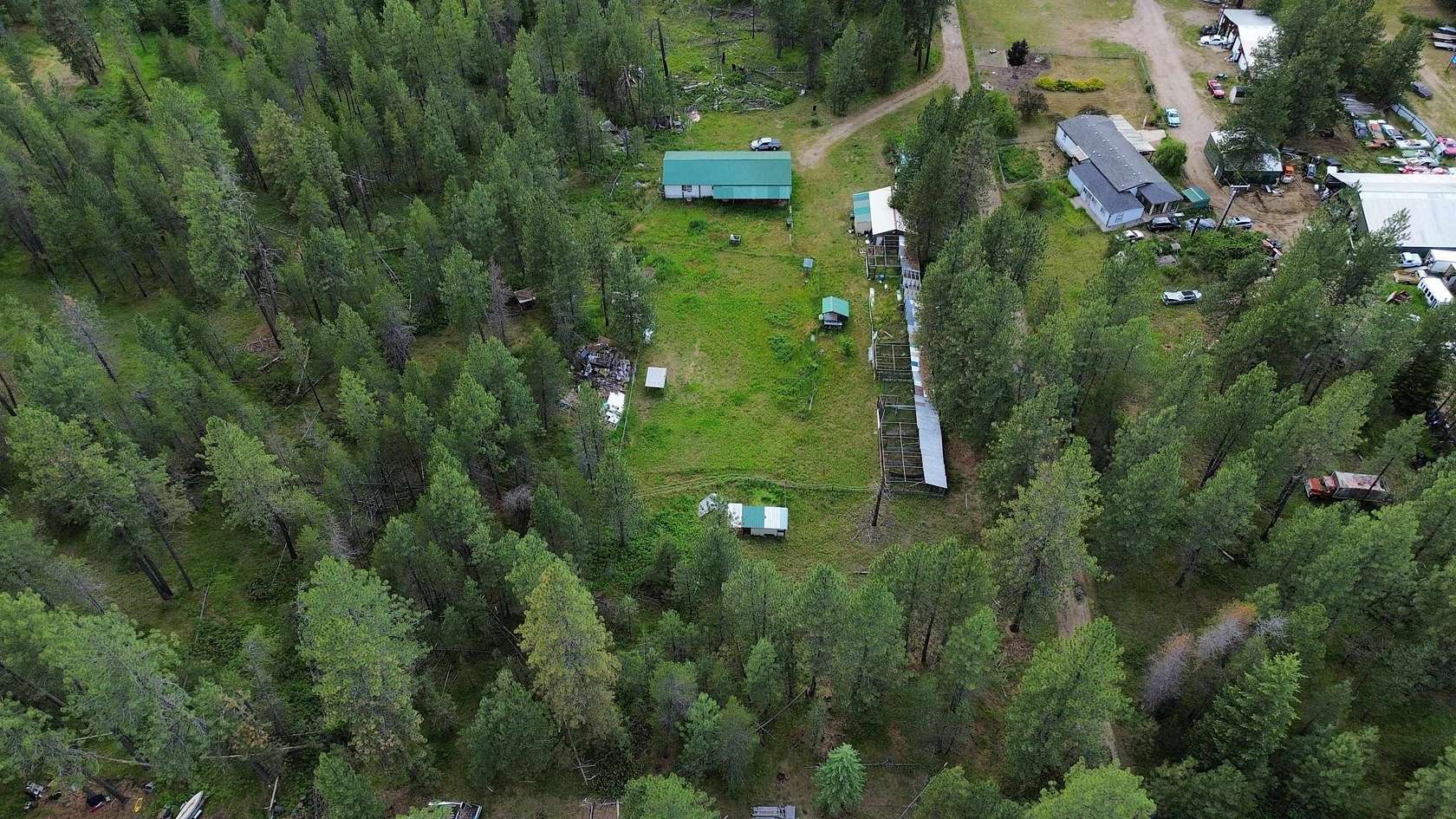 4.59 Acres of Land with Home for Sale in Elk, Washington