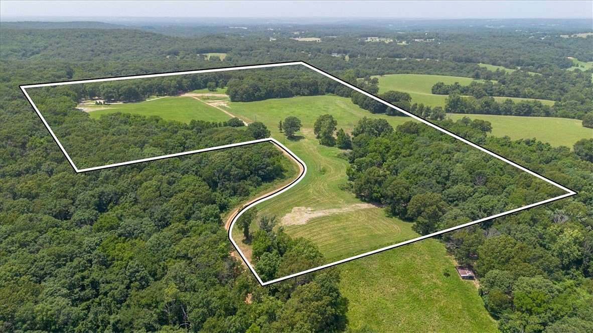 45.4 Acres of Recreational & Residential Land for Sale in Garfield, Arkansas
