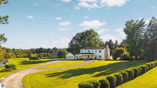 7 Acres of Land with Home for Sale in Traverse City, Michigan