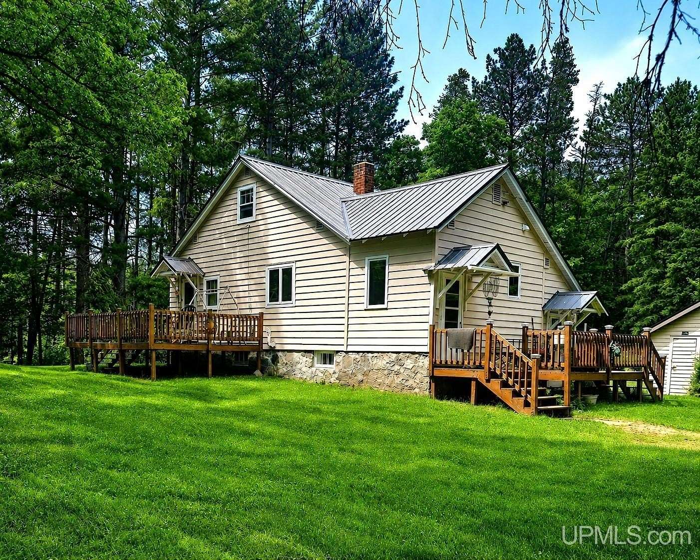 33 Acres of Land with Home for Sale in Hurley, Wisconsin