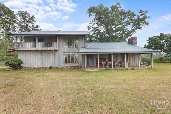 12.5 Acres of Recreational Land with Home for Sale in Brooklet, Georgia