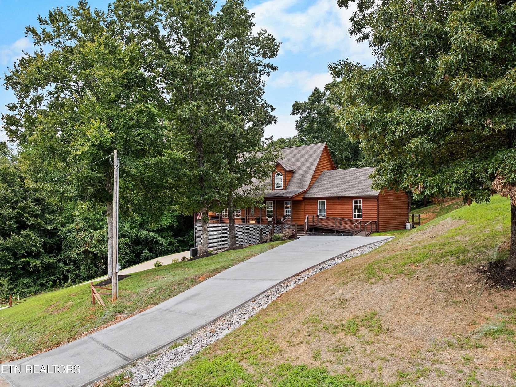 5 Acres of Land with Home for Sale in Sharps Chapel, Tennessee