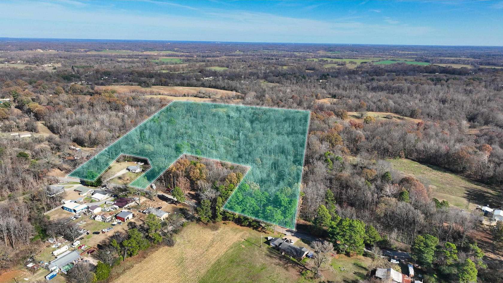 21.5 Acres of Recreational Land for Sale in Burlison, Tennessee
