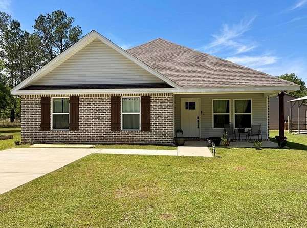 5.14 Acres of Land with Home for Sale in Perkinston, Mississippi