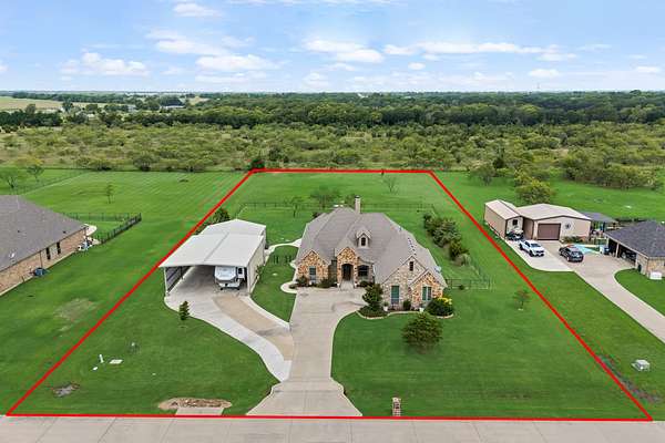 1.56 Acres of Land with Home for Sale in Royse City, Texas