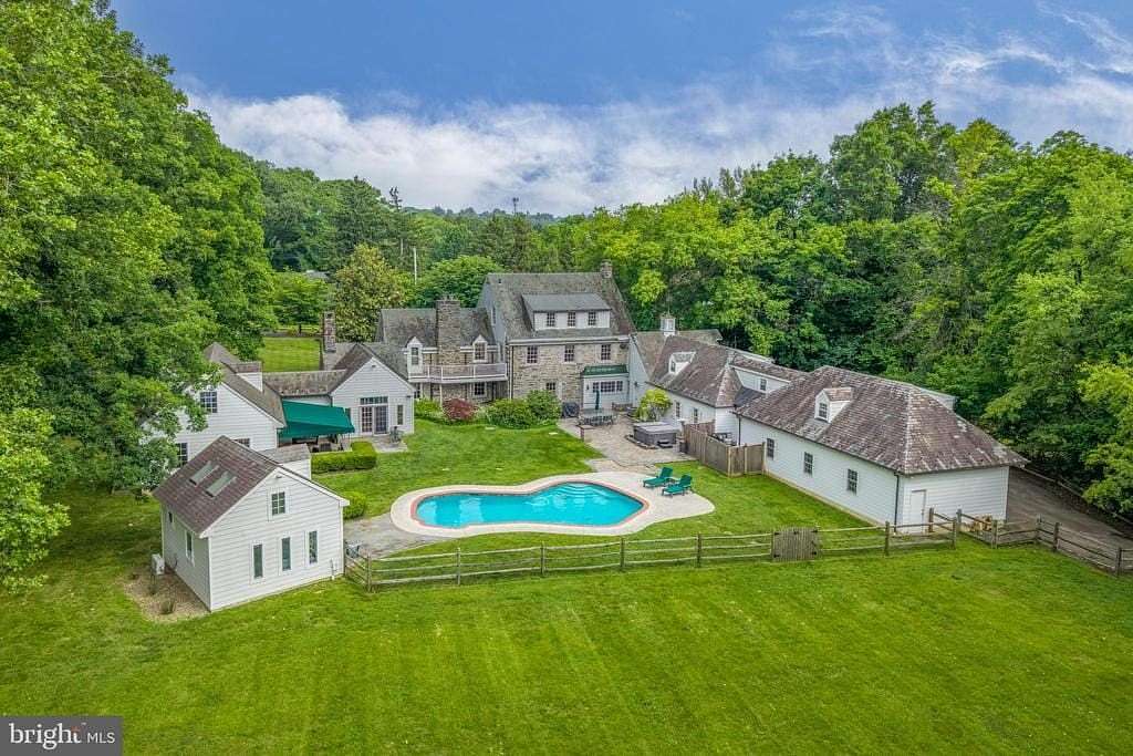 2.28 Acres of Land with Home for Sale in Flourtown, Pennsylvania