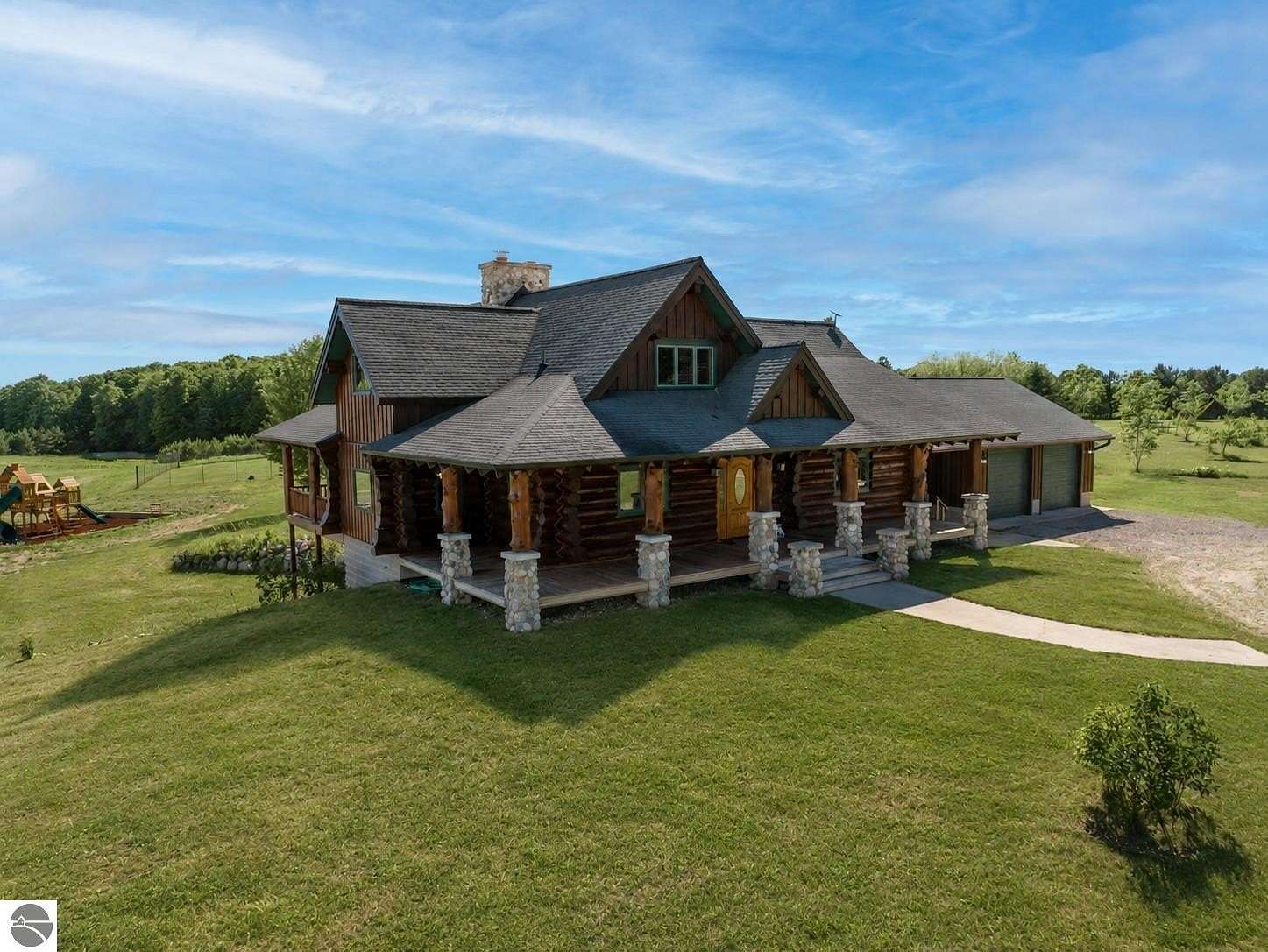 12.5 Acres of Land with Home for Sale in Kingsley, Michigan