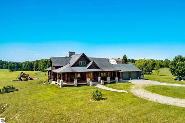 12.5 Acres of Land with Home for Sale in Kingsley, Michigan