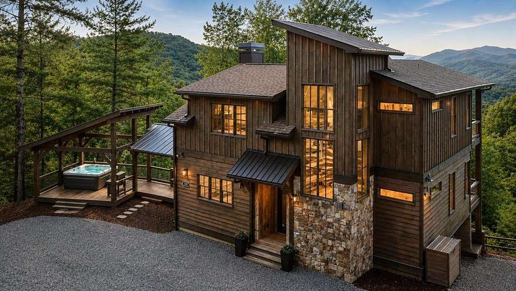 1.5 Acres of Land with Home for Sale in Ellijay, Georgia