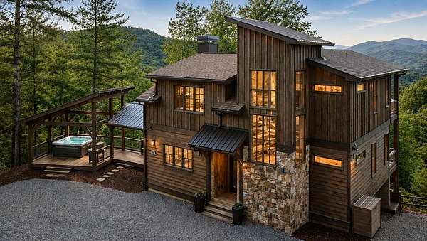 1.5 Acres of Land with Home for Sale in Ellijay, Georgia