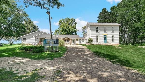 5 Acres of Land with Home for Sale in Valparaiso, Indiana