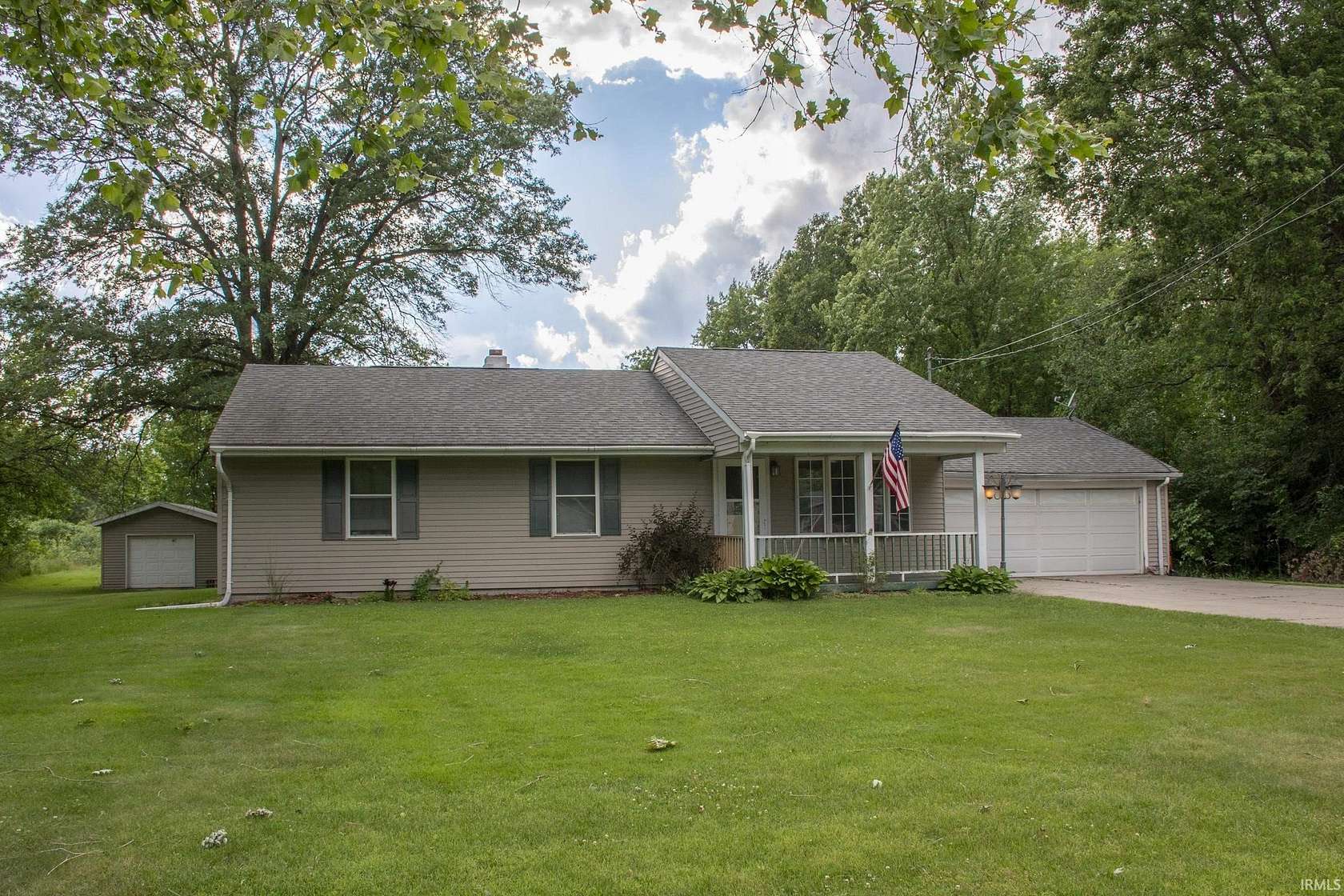 2 Acres of Land with Home for Sale in Elkhart, Indiana