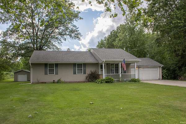 2 Acres of Land with Home for Sale in Elkhart, Indiana