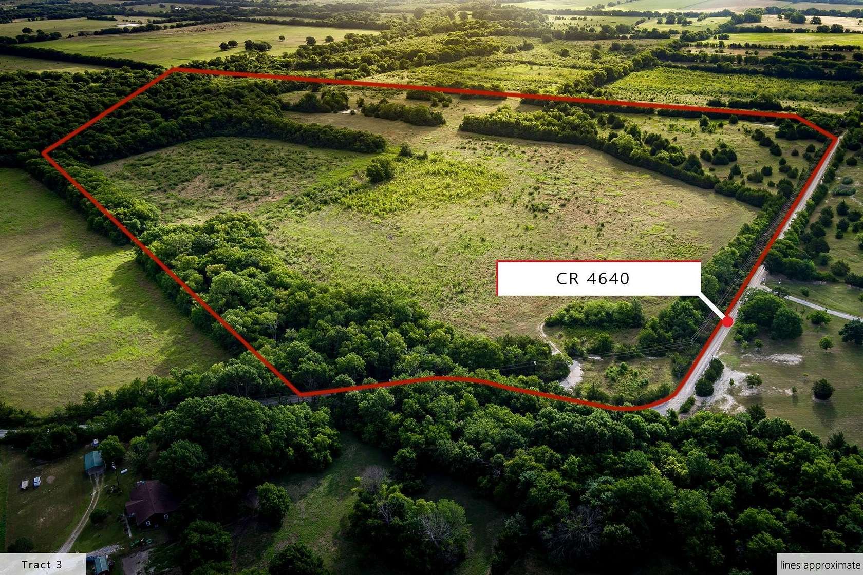84.6 Acres of Agricultural Land for Sale in Trenton, Texas