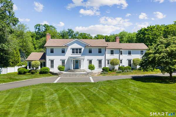 2 Acres of Land with Home for Sale in New Canaan, Connecticut