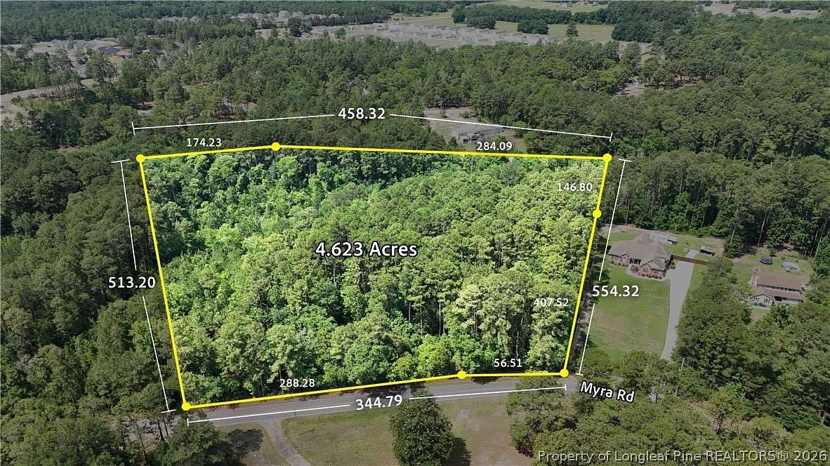 4.62 Acres of Residential Land for Sale in Raeford, North Carolina