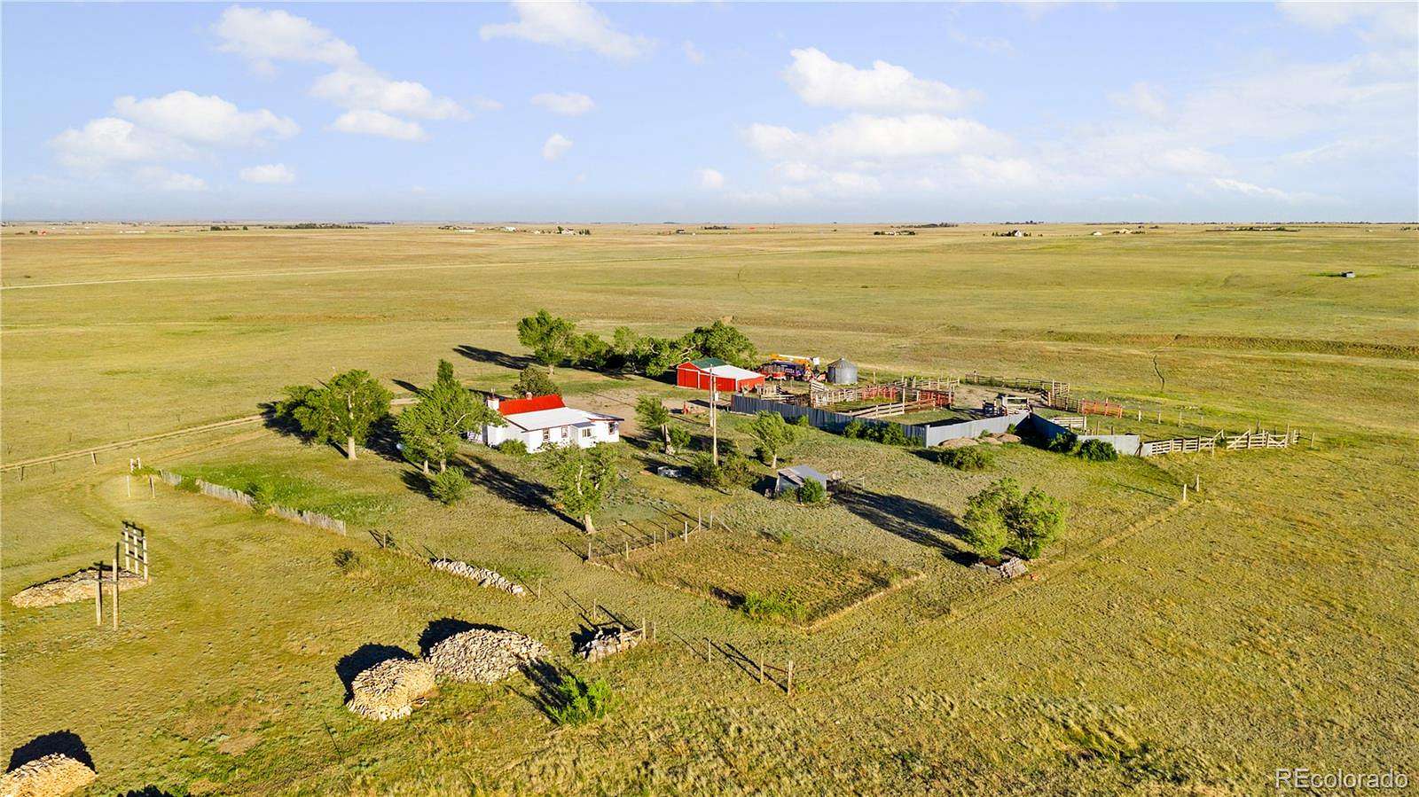 457 Acres of Land with Home for Sale in Calhan, Colorado