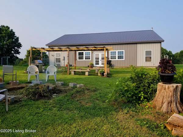 9.17 Acres of Land with Home for Sale in Clarkson, Kentucky