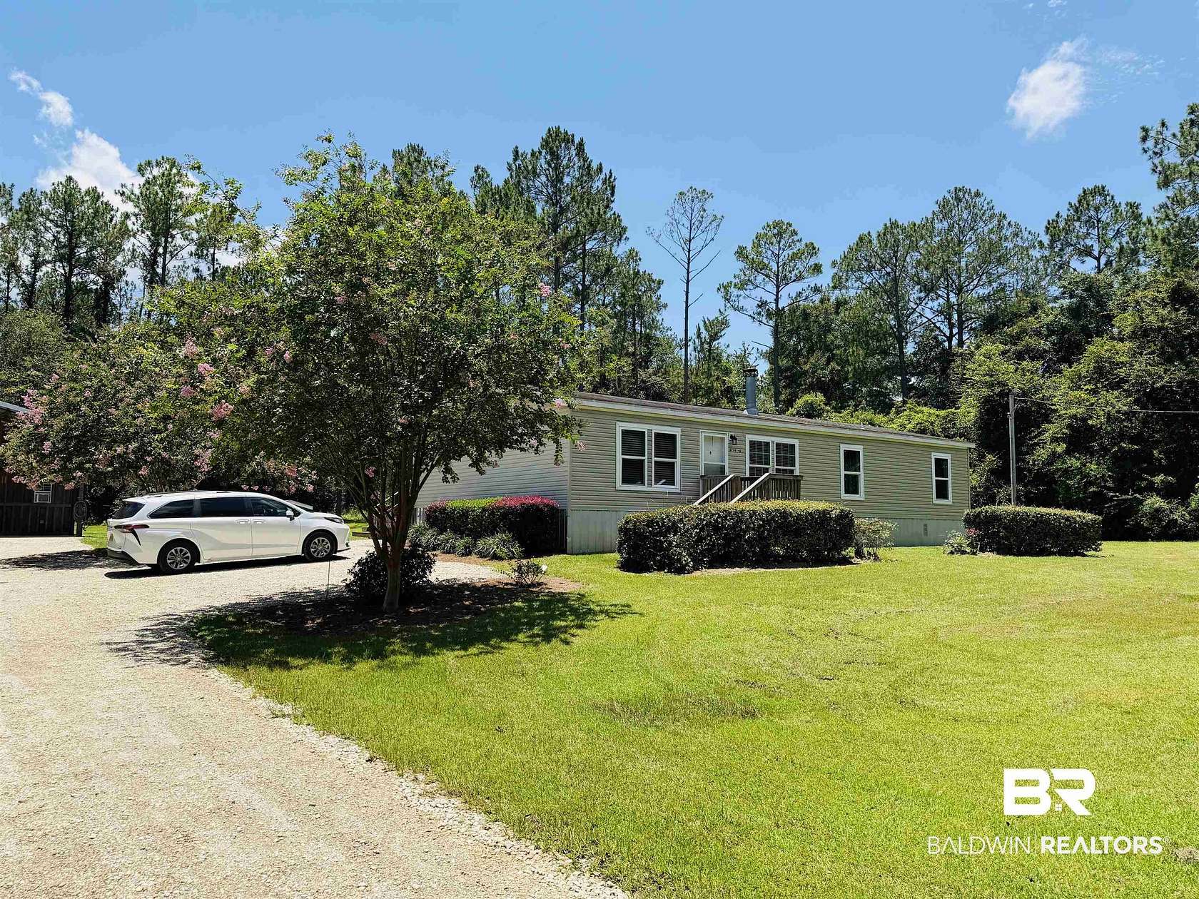 3.22 Acres of Land with Home for Sale in Robertsdale, Alabama