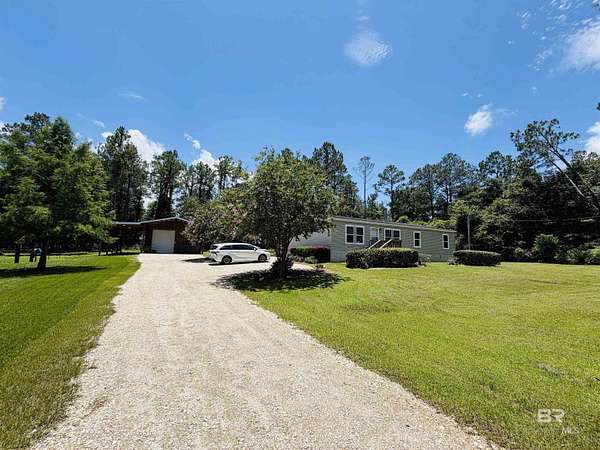 3.22 Acres of Land with Home for Sale in Robertsdale, Alabama