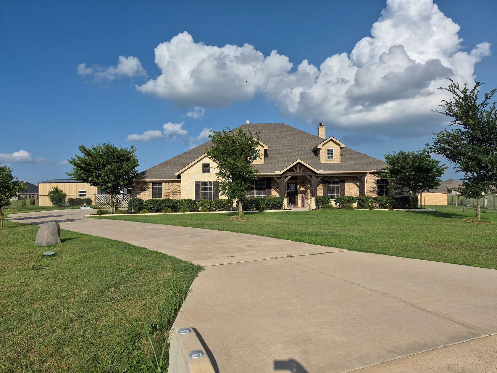 1.64 Acres of Land with Home for Sale in Godley, Texas