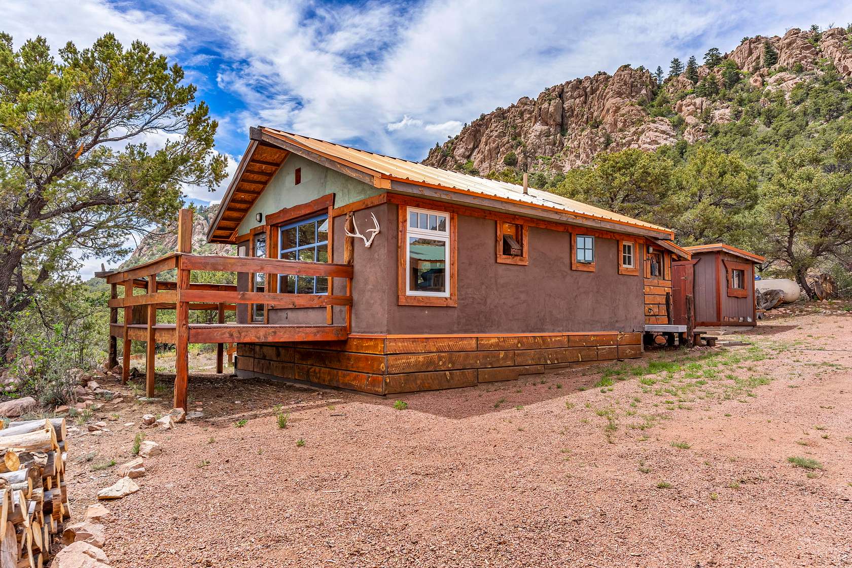 7.88 Acres of Land with Home for Sale in Westcliffe, Colorado
