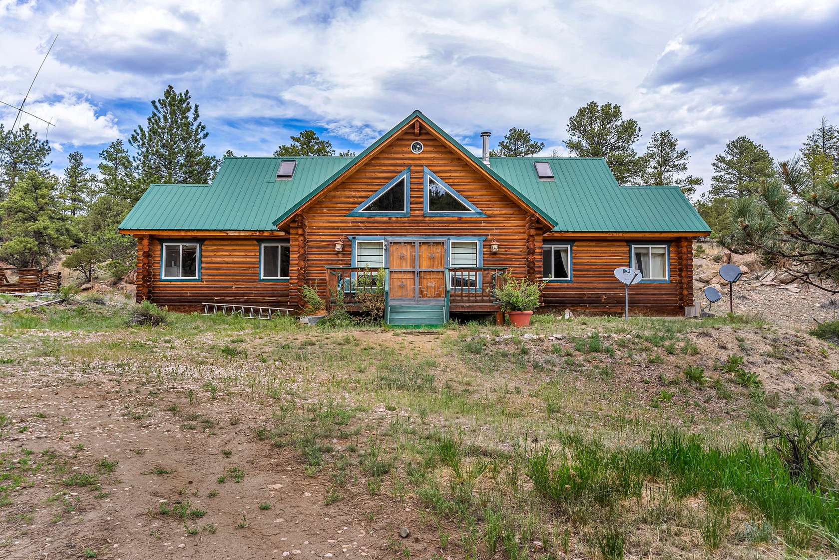 14.8 Acres of Land with Home for Sale in Westcliffe, Colorado